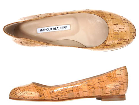 manolo-blahnik-cork-ballerina
